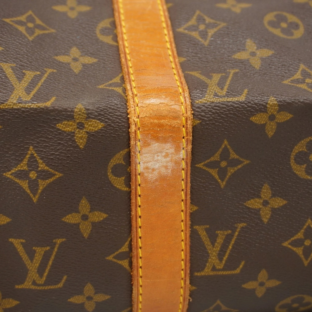 LOUIS VUITTON Brown Monogram Keepall 45 Boston Bag - Picture 10 of 14